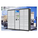 UV light Self Service Custom Web Online Delivered Parcel Locker With Advertising LCD for sale
