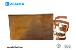 China Good Weldability Nickel Clad Copper Sheet , Nickel Clad Copper Strip supplier