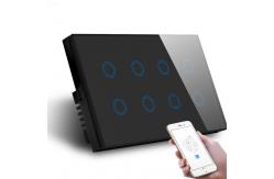 China 1000W WiFi RF Smart Switch 8 Gang supplier
