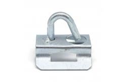 China Galvanized Steel Draw Hook Bracket Pole Mounted Fix Tension Clamps supplier