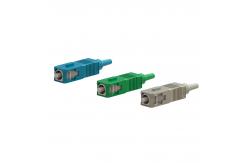 China Multimode SC Fiber Optic Connector For CATV Metro Test Equipment FTTH supplier