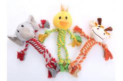 China 50G Tough Rope Ball Dog Treat Chew Toy For Aggressive Chewers supplier