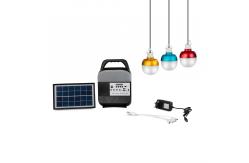 China OEM 3W*3PCS Solar Powered Emergency Light With Solar Charging supplier