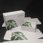 Hard Corrugated Cardboard Paper Box Packaging , Die Cut Paper Craft Box CMYK Color for sale