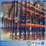 Moderate Inventory Flow Double Deep Metal Rack For Safe Storage for sale