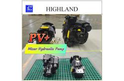China Highland Concrete Mixer Hydraulic Plunger Pump With Strong Load Capacity supplier
