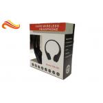Collapsible Customized CardBoard Electronics Packaging With Clear Window for sale