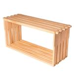 Custom size high quality pine wooden honey bee deep hive frames for sale