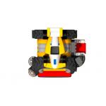 Racing Theme Tarpaulin Inflatable Combos Free Printing Black Tires