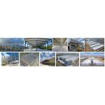 Hurricane Resistant High Strength Pre Engineered Metal Structure Warehouse Hangar