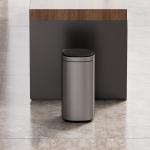 High Capacity Household Motion Sensor Trash Bin Stainless Steel Smart Sensor Bin Automatic Trash Can for Living Room 40L for sale