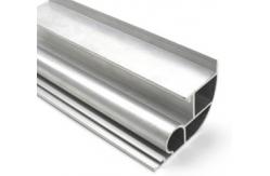 China Silvery Anodized  6061 Aluminum Profile Aluminum Extrusion Profile With Drilling / Cutting supplier