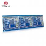 6 Layer FR4 High Frequency PCB Board Resin Plug Hole Electroplating Filling