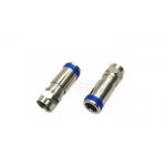 RG59 RG58 Coaxial Cable Compression BNC Connector Nickel Plating for sale