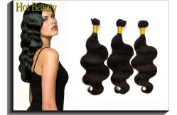 China 6A+ Remy Virgin Human Hair Extensions Natural Black Body Wave supplier