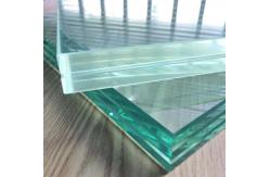 China Customized Size Clear Tempered Laminated Glass with PVB / SGP Interlayer supplier