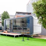 Professional Apple Cabin With Balcony Premade House Container House Casas Prefabricadas China for sale