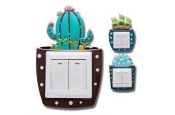 China Customized Silicone Non Toxic Light Switch Cover Stickers supplier