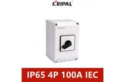 China 80A 3 Pole IP65 Waterproof Lever Switch For Illumination Equipments supplier