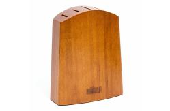China Unique Design Bamboo Kitchen Knife Set With Block FDA SGS Certificate supplier