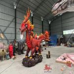 Mechanical Chinese Legendary Creature Outdoor Playground for sale