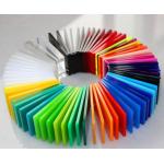Versatile 100% Virgin Cast Colored Acrylic Sheet for Different Sizes and Colors for sale