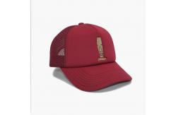 China Classic 5 Panel Trucker Cap With Embroidered Screen Printing Affixed Patch Logo supplier