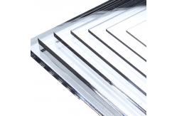 China Wholesale Virgin Plastic 4x8ft 4x6ft 2mm Clear Acrylic Sheet High Light Transmittance supplier