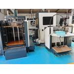 Rigid Clothing Food Wine Gift Box Making Machine 0.09mm Accuracy for sale