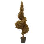 Special Design Artificial Topiary Tree , 6ft Fake Plant Single Trunk
