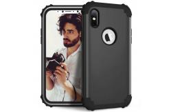 China 2018 New Air Cushion deisgn PC TPU Hybrid 3 in 1 Shockproof Armor phone case for iphone X supplier