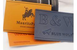 China Laser Engraved Leather Patches supplier
