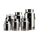 Food Grade Material 316L Steel Milk Container With Lid Bucket Pail for sale