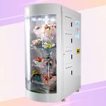 360 Rotation Automatic Gifts Flower Vending Machine With Humidification System for sale