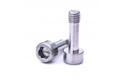 China SUS316 Half Thread Screw Hex Socket Captive Panel Screw Length 40mm supplier