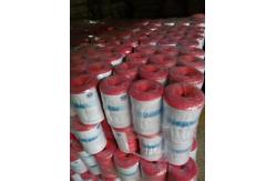 China Customized Red Polypropylene Twine  For Baling 250KGF Tensile Strength supplier