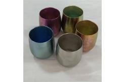 China Portable Pure Titanium Ice Water Mug Double Insulated Beer Cup supplier