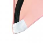 Pink Elastic Velvet Adjustable Lash Bed Topper 60*180*60cm