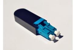 China Single mode / Multimode Fiber Optic Loopback with SC / LC Connector supplier