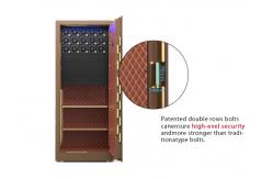 China Solid Steel Jewelry Watch Winder Jewelry Safe Large  for Home supplier