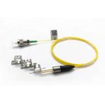 Coaxial 1550nm Orange Fiber Optic Cable VCSEL Pigtailed Laser Diode Module MM50 /125um for sale