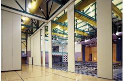 China Aluminum Frame Folding Panel Movable Partition Walls / Sliding Wall Panels supplier
