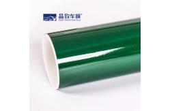 China Weatherproof PPF Coating For Car , Practical Metallic Green Vinyl Wrap supplier