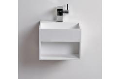 China Bathroom 325*325*250mm Compact Wall Mount Sink supplier