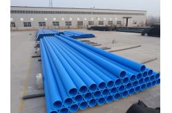 China Wear Resistant Blue Wear Resistant UHMWPE Pipe For Abrasive Slurry Materials supplier