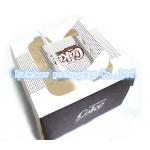 Foldable Paper Box Packaging Transparent Window Handle For Cake for sale