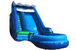 China Inflatble Slide / inflatable pool slide / inflatable giant water slide wave slide supplier