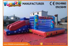 China Waterproof Inflatable Jumping Bounce With Slide For Playground / Theme Park supplier