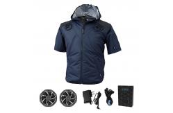 China 5V 2 Fans Jacket With Built In Air Conditioning Portable Ac Jacket supplier