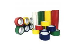 China Strong Adhesion Bopp Red Packing Tape Sealing Carton Custom Packaging Tape supplier